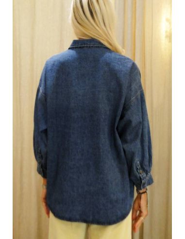 HOD Paris shirt kelly classic blue cotton