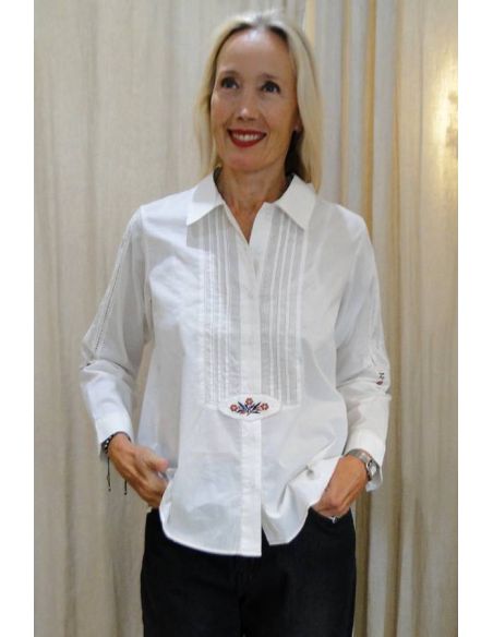 HOD Paris Chemise KILIAN blanc coton