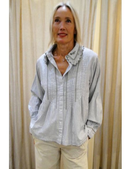 HOD Paris Chemise CLAUDIA grey