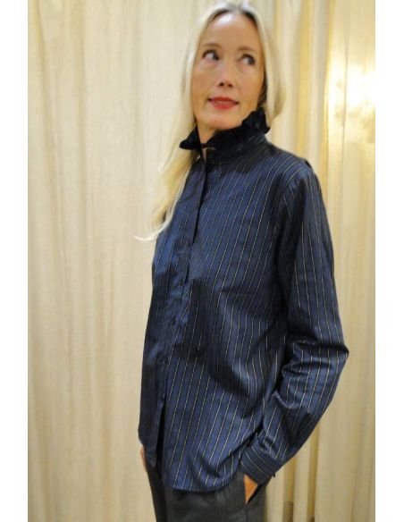 HOD Paris Chemise CLEO navy chic