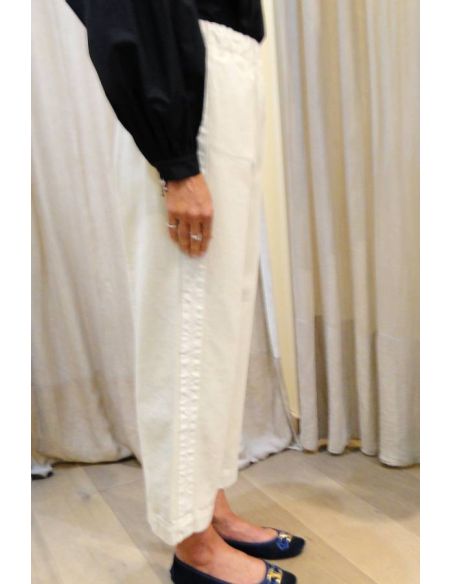 BELLE PIECE pantalon BONITA ivoire
