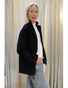 HOD Paris veste KARABA-WOOL noire 2