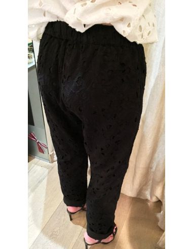 My Sunday Morning  trouser HARVEY pants black cotton