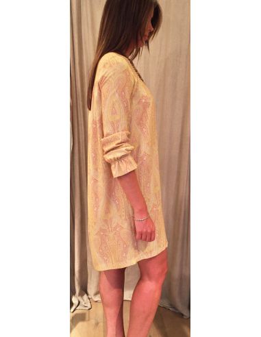 MysundayMorning Robe boheme courte
