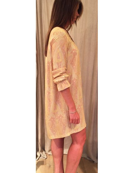 MysundayMorning Robe boheme courte