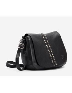 BIBA sac  PM cuir vintage clouté HANCOCK  cognac ou noir 2