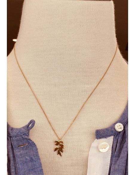 Christelle Dit Christensen Necklace S FRENE plaint gold