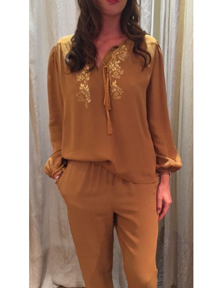 Argentique Robe longue bohème