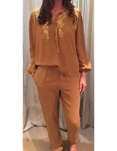 Argentique Robe longue bohème