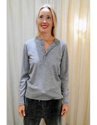 Laurence Bras Pullover TUNIS grey or black