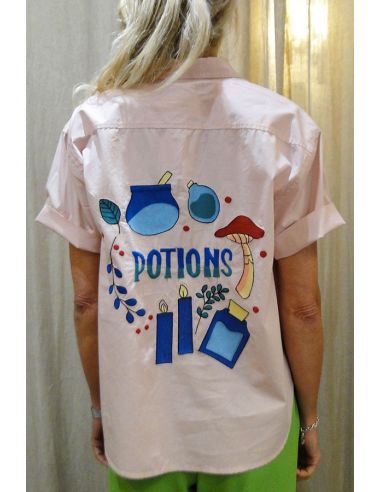 HOD Paris shirt MATILDE potion PINK