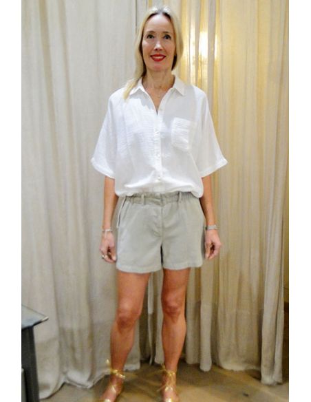 RAILS MONTE shorts in sage (light grey)