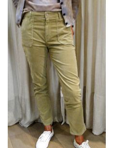 HOD Paris Pants TRESOR buckwheat cotton velvet