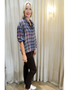 HOD Paris Pants TRESOR brownie cotton velvet