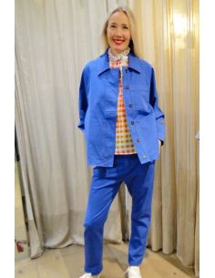 HOD Paris Pant VANITY light indigo cotton 2
