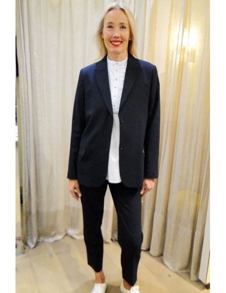 CHLOESTORA Blazer UDINE navy et CHLOESTORA pant PAVEL navy