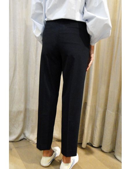 CHLOE STORA pantalon PAVEL marine