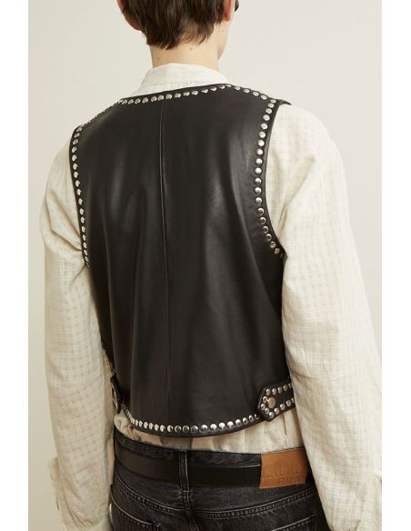 Laurence BRAS vest GITA black