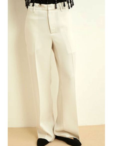 Laurence Bras pants RIVER White