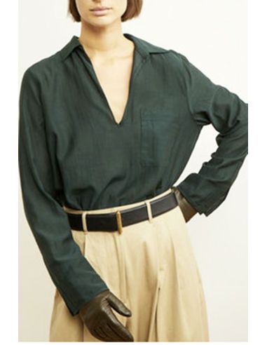 Laurence BRAS PRINCETONBIS blouse green