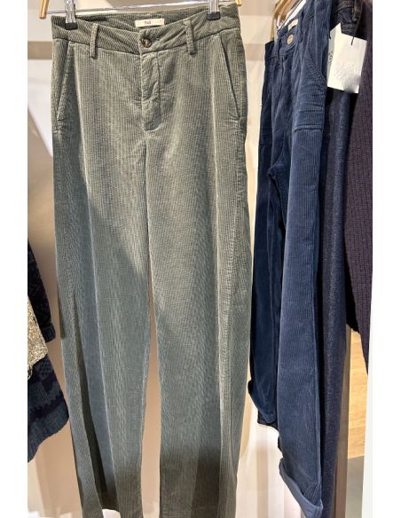 HOD Paris Pants PACIFIE velvet forest